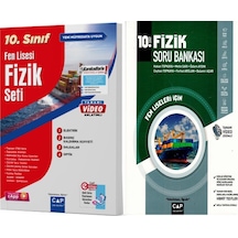Çap Yayınları 10.sınıf Fen Lisesi Fizik Seti Ve Soru Bankası 2 Kitap