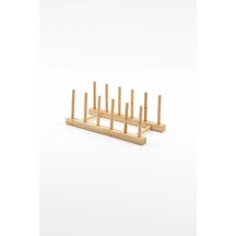 Bambu 6'lı Tabaklık - 25 Cm Bambu Pembe Diğer