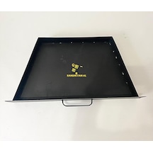 Döküm Izgara Şömine Izgarası 53 Cm X 35Cm X 53 Cm 12 Li Izgara Küllüklü