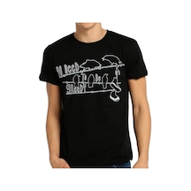Bant Giyim - Teldeki Kuzgunlar Siyah Erkek T-Shirt Tişört
