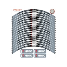 Motosiklet Jant Şeridi Hero Uyumlu 2 Nötr