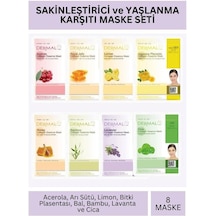 Dermal Ve Sakinleştirici Kolajen Maske Seti 23gr X 8adet