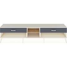 Arges Tv Ünitesi Tek Raflı 2 Çekmeceli 220x30x51 Aytaşı-çam/antrasit Atlas Çam/antrasıt - Aytası