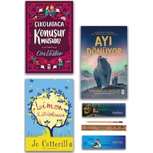 Genç Timaş Ayı Dönüyor - Çikolataca Konuşur Musun - Limon Kütüphanesi Set 3 Kitap