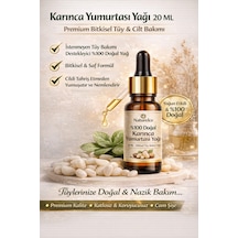 %100 Doğal Karınca Yumurtası Yağı 20 Ml İstenmeyen Tüyler İçin Bakım Yağı