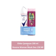Rexona Woman Musk Deo 150 Ml+ Elidor Şampuan 200 Ml