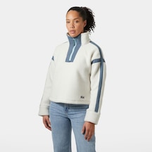Helly Hansen W Imperial Pile Zıp Pullover Polar Beyaz