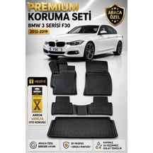 Bmw 3 Serisi F30 2013 Model Uyumlu 3d Araca Özel Havuzlu Paspas+bagaj Havuzu Birebir Uyum