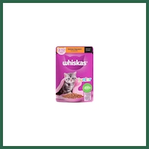 Whiskas Pouch Sos İçinde Kümes Hayvanlı Yavru Kedi Konservesi 85 Gr Bzs01