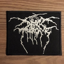 Dark Throne Logo Patches Peç Patch Arma ve Kot Yamaları