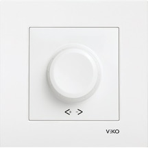 Viko Karre Rotatif Dimmer Rl 600W/Va + Çerçeve