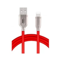 Konfulon S48 Lightning Kablo İphone Uyumlu 1m 3a - Kırmızı
