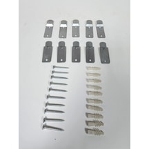 10 Adet Yangın Tüpü Askı Aparatı Metal