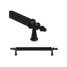 Glaswen Erciyes Kulp Siyah 96 Mm Kulp Mobilya Mutfak Dolabı Çekmece Dolap Kapak Kulpu Kulbu Metal Kulpları Diğer