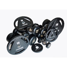 Powerhand 42.5 KG Kauçuk Kaplı Profesyonel Dambıl