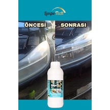 Yeni Nesil Buharlı Araba Far Temizleme Solüsyonu Far Parlatma Solüsyonu 2x250ml