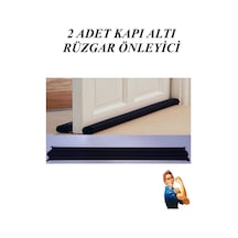2 Adet Kapı Altı Rüzgar Önleyici Isı Yalıtım Süngeri Rüzgarlık Toz Soğuk Sünger Çift Taraflı
