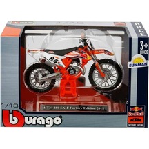51070 Sun-bur-1:18 Motor Red Bull Ktm 450 2 Asorti - Sunman Çok Renkli