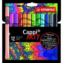 Stabilo Cappi Arty 12 Li 168/12-1-20 Çok Renkli