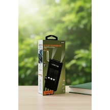 10000mah Güneş Enerjili Taşınabilir Şarj Cihazı - Çift Led Fenerli, Lcd , 2 Usb-c Powerbank Diğer