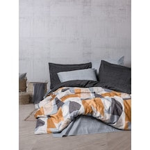 Cotton Box Modern Tek Kişilik Nevresim Takımı Giorno Gri