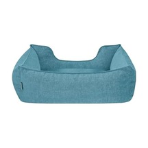 Pet Alpha Mirandus Turkuaz Köpek Yatağı M 65x80cm Açık Bej