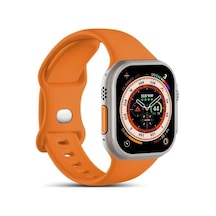 Apple Watch Ultra İçin Kordon Activeflex Wristband Turuncu
