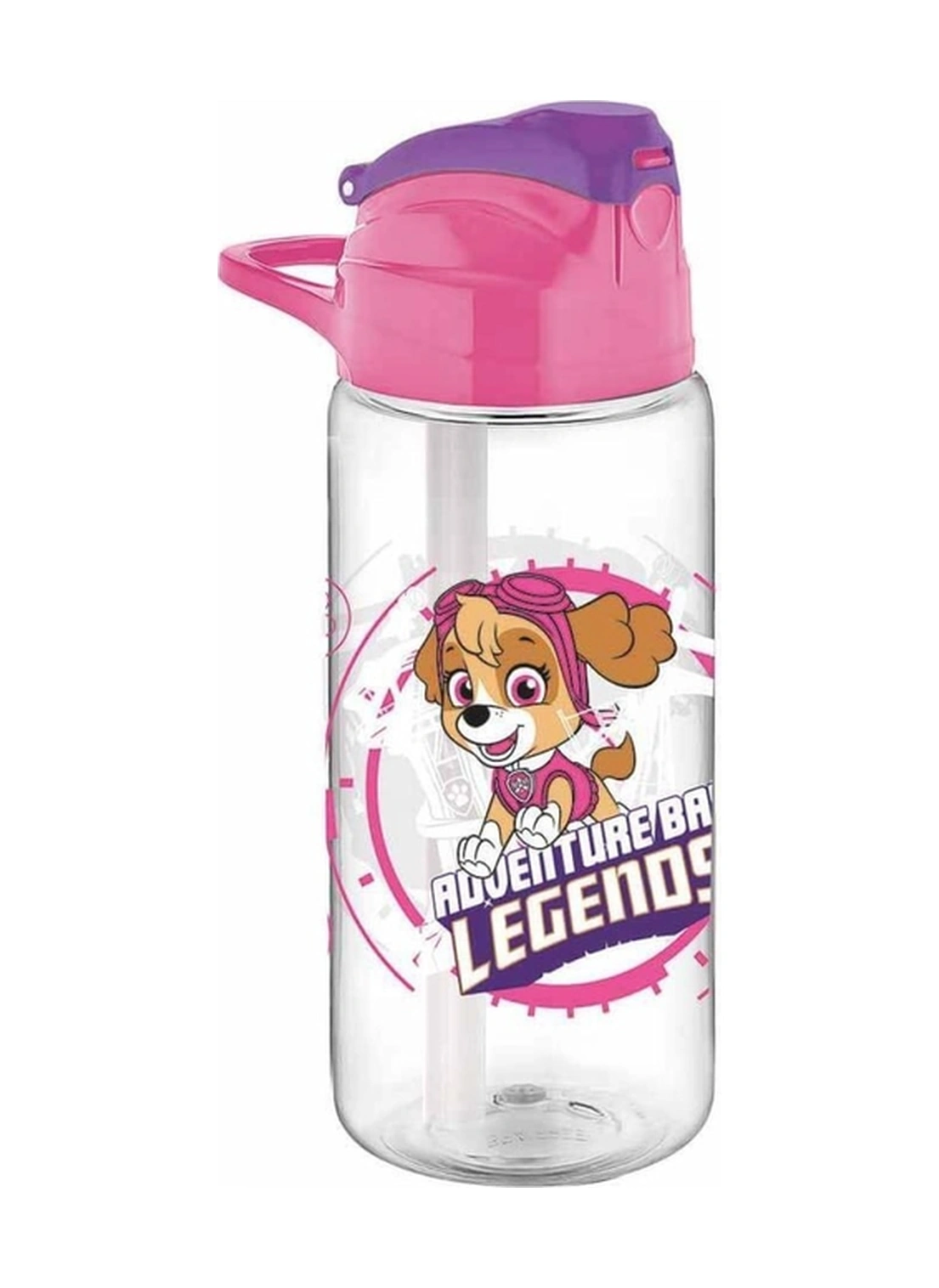 Paw Patrol Tritan Matara 500ml Pipetli Karışık