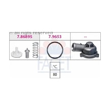 Termostat 80 Derecec 03c121110l Facet 7.8689k