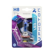 Ampul H8 12v 35w Xen Vision Tekli Blister Beyaz Işık 6000k Pht Ph5508 Dv B1