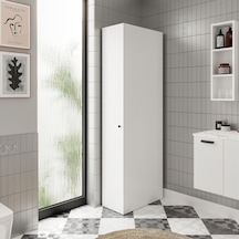 Savana M Çok Amaçlı Banyo Kiler Dolabı Beyaz