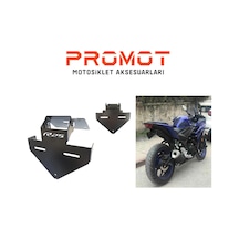 Motor Plakalık Yamaha R25 Katlanır Plakalık Sinyal Bağlantılı 2014 / 2024 Modele Uyumlu