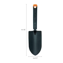 Ergonomik Bahçe Saksısı - 30 Cm, Turuncu/siyah