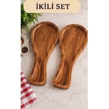 Akasya Kaşık Altlığı İkili