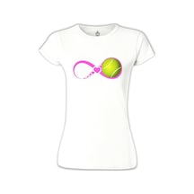 Tenis - Love Beyaz Kadın Tshirt 001