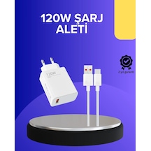 Mey İthalat 120 Watt Hızlı Şarj Adaptörü Samsung S20 S21 S22 S23 Uyumlu