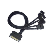 Sata Fan Power Kablosu 4 Port Y Pin Pwm Çoklayıcı Fan Kablosu