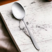 Nehir Sultan Sade 6lı Poşetli Yemek Kaşık Inox