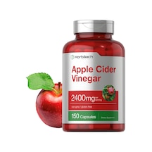 Horbaach Apple Cider Vinegar Capsules 2400mg 150 Count Non-gm...