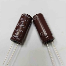 Ky16vb2700m 2700mf 16v 12.5x30mm 105 Nippon Elko Kondansatör 31 Adet