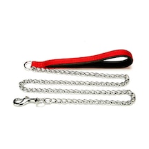 Doggie Konfor Dokuma Saplı Zincir Gezdirme 2.5x110-Cm Red Kırmızı