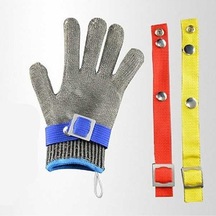 Trendooze Paslanmaz Çelik Eldivenler - Mavixs Kesici Güçlü Bahçecilik Eldiven