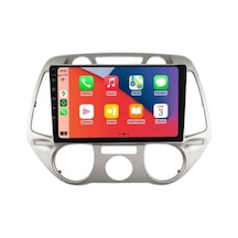 Lovion Qled Ekran Dfe6661 Hyundai İ20 2009 2012 6+64gb Android Carplay Multimedya Teyp 9"