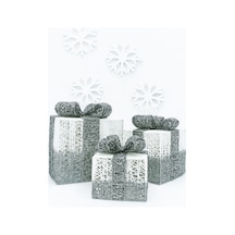 Waldern 3lü Hediye Paketi Gümüş-beyaz Set