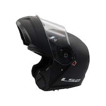 Ls2 Sstrobe 2 Çene Açılır Kask Mat Siyah