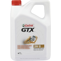 2 Adet Castrol Gtx 20w-50 Motor Yağı 4l