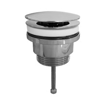 Eca Pirinç Krom Sabit Taşmalı Taşmasız Lavabo Sifonu 402129032