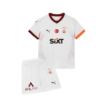 Galatasaray Puma 2024/2025 Çocuk Deplasman Forma Set 77966902 Beyaz