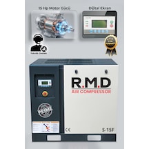 R.m.d Kompresör 15 Hp Vidalı Hava Kompresörü Tek Makine Üıs-15f