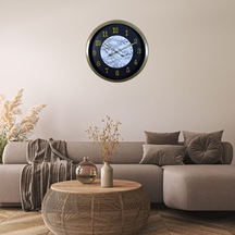 Eskitme Noble 60 X 60 Cm Metal Duvar Saati Diğer